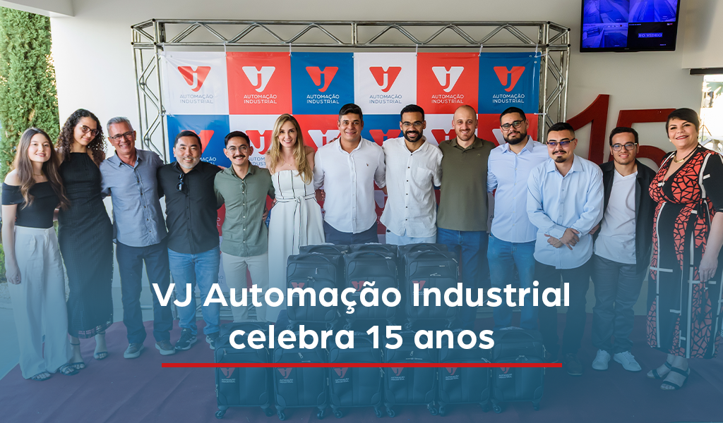 15 anos VJ Automação Industrial